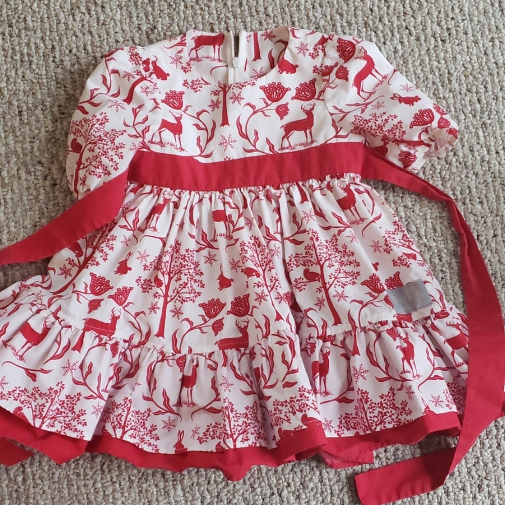Eleanor Rose winter wonderland dress size 2